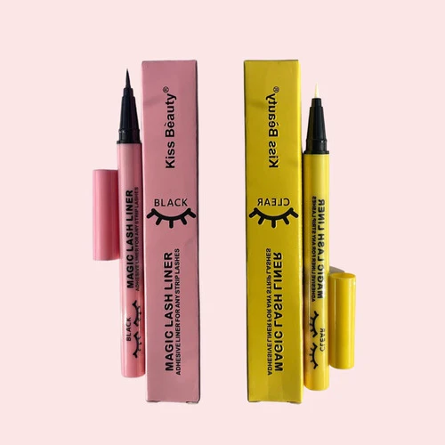 Delineador Pegante Kiss Beauty