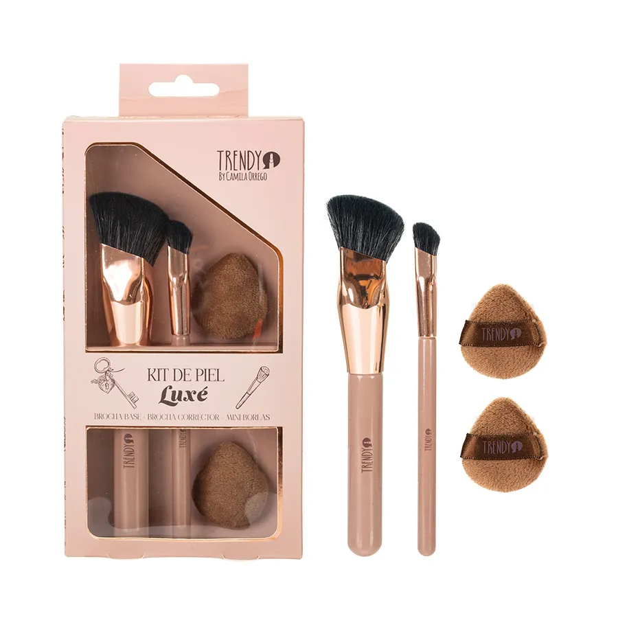 KIT DE BROCHAS LUXE TRENDY