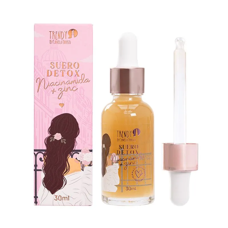 Suero Detox Trendy Niacinamida + Zinc Trendy 20/10