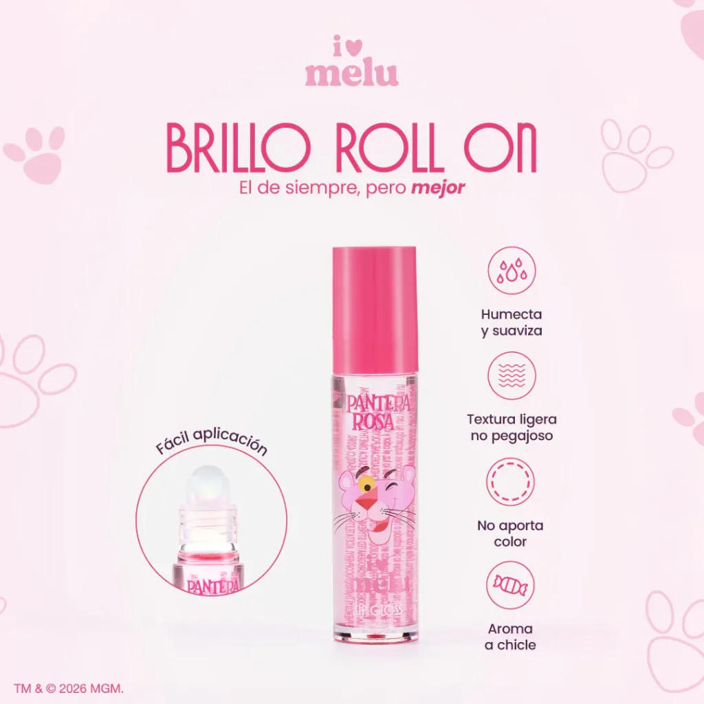 [PR-6100-0000] BRILLO ROLL ON PANTERA ROSA X MELU