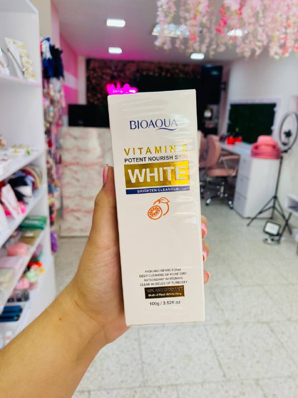 JABÓN FACIAL WHITE BIOAQUA BQY88609 