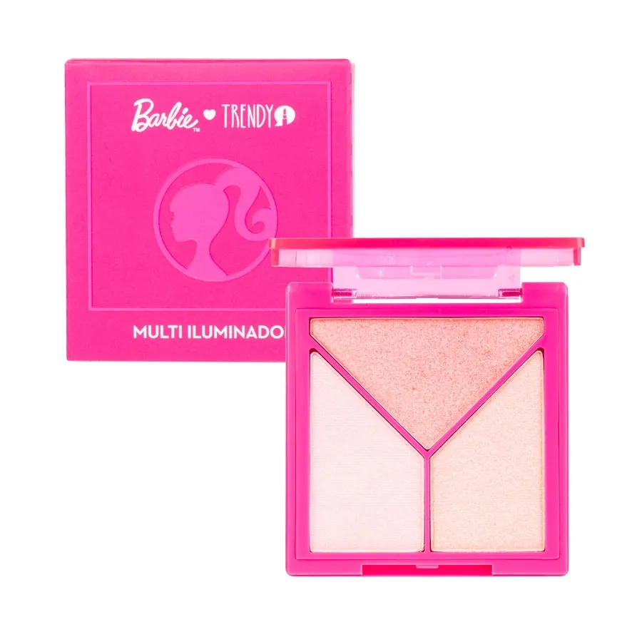 Iluminador Trio Barbie x Trendy