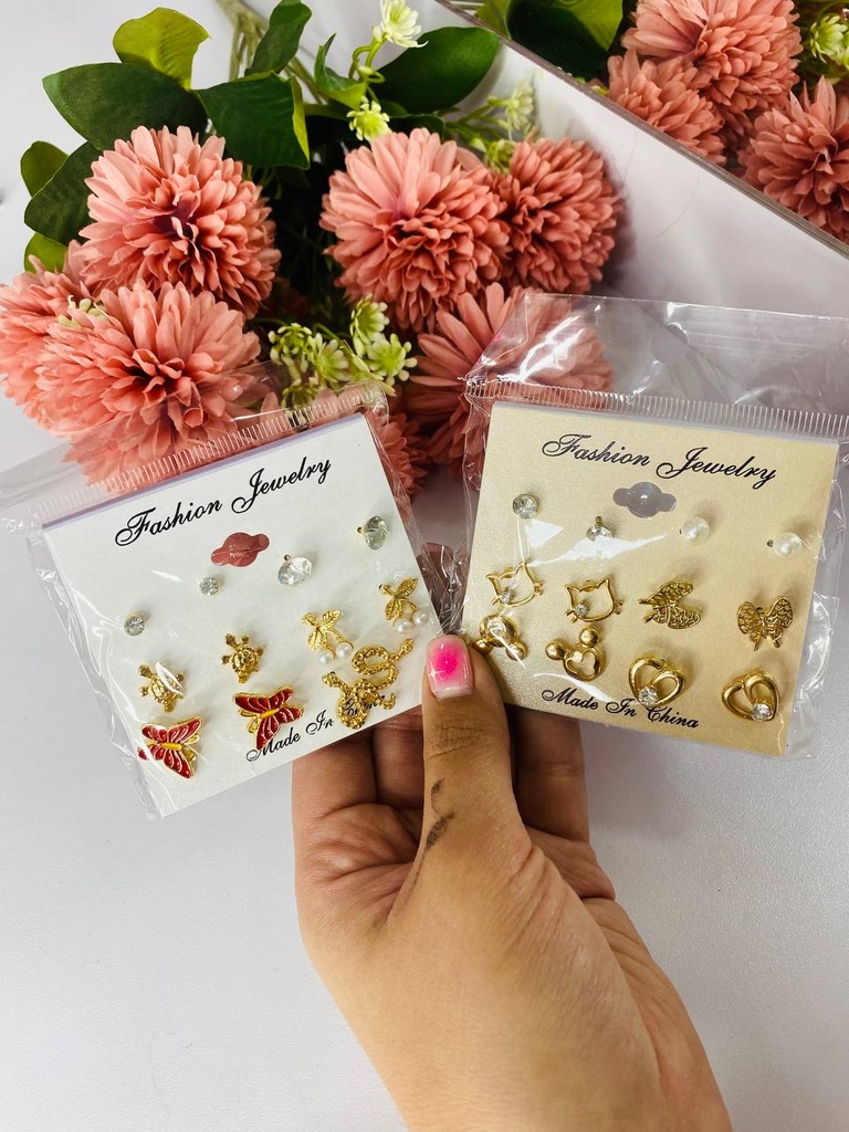 [AR05] Set aretes X6 - topitos