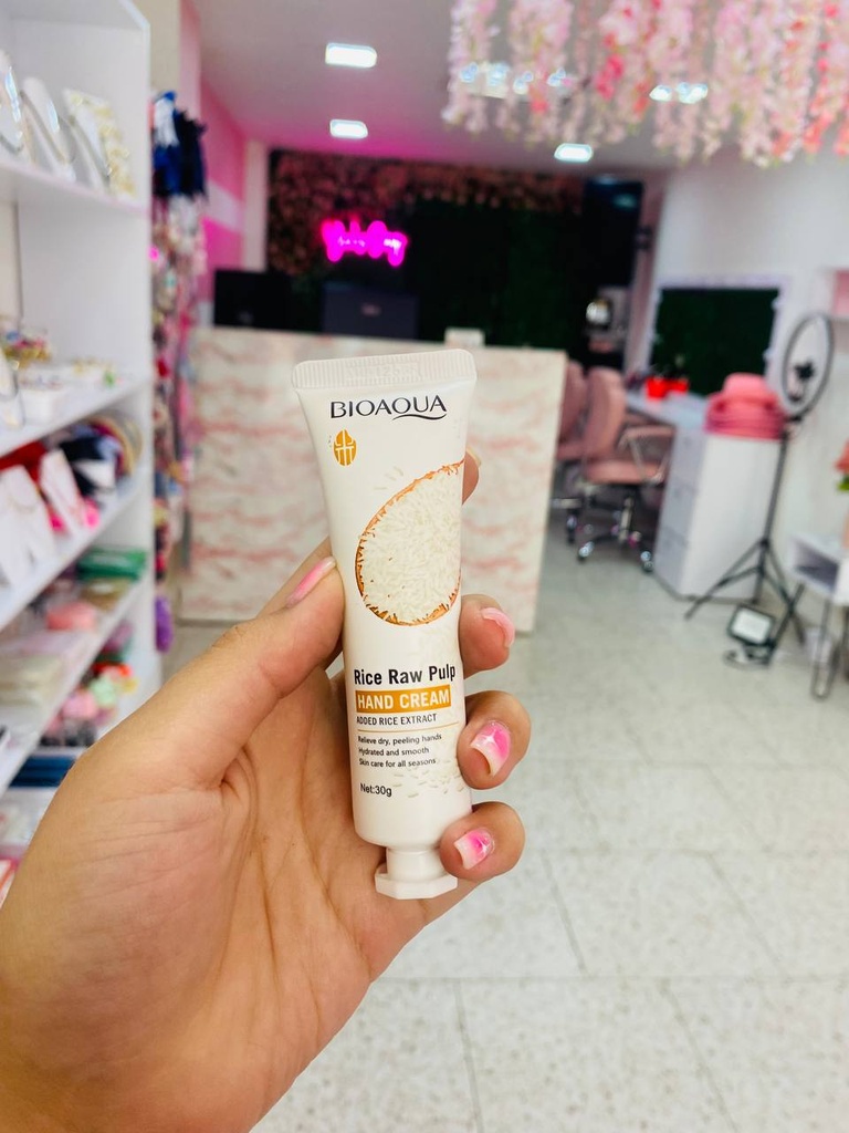 [BQY49000] CREMA DE ARROZ PARA MANOS BIOAQUA BQY49000