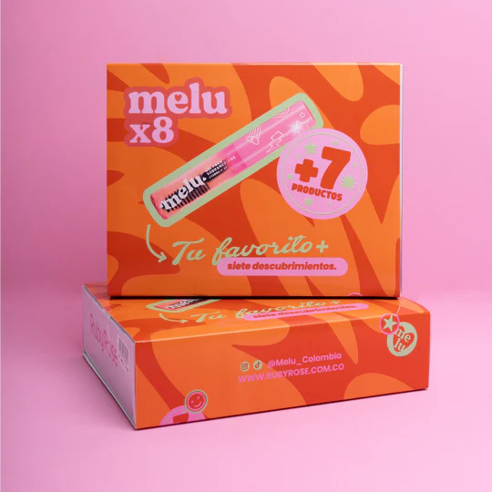 CAJA MELU FAVORITOS X8