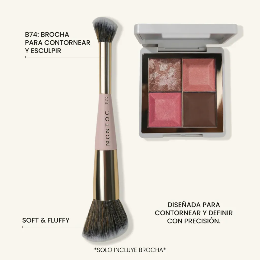 BROCHA DOBLE SCULPTING B74 MONTOC
