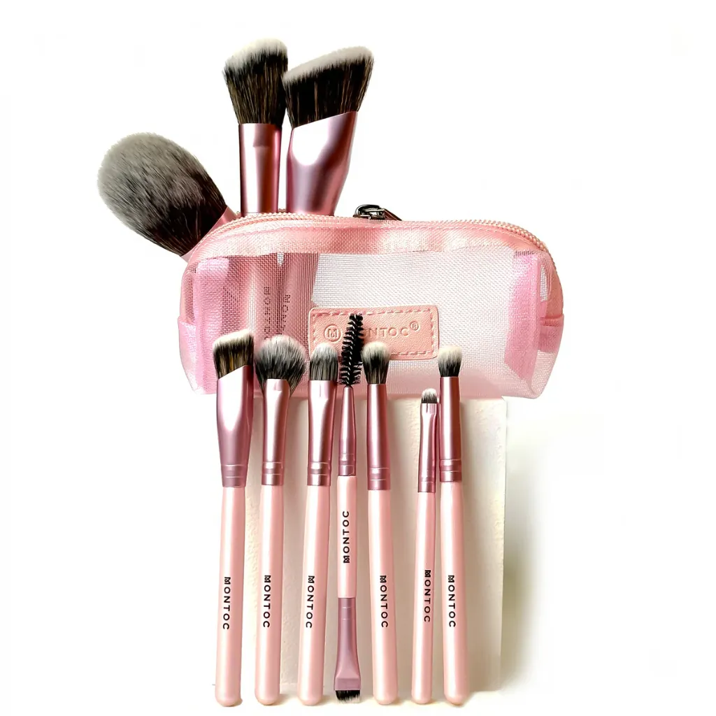 [LP661] KIT DE BROCHAS LUNA PINK MONTOC