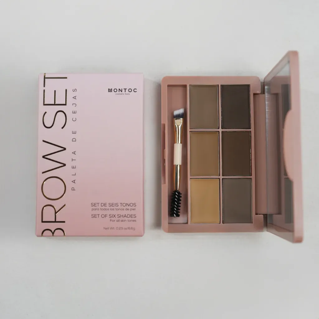 BROW SET PALETA DE CEJAS X6 MONTOC