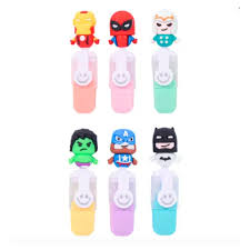 [MD-218] Set Resaltadores X6 Super Heroes Miss Kids