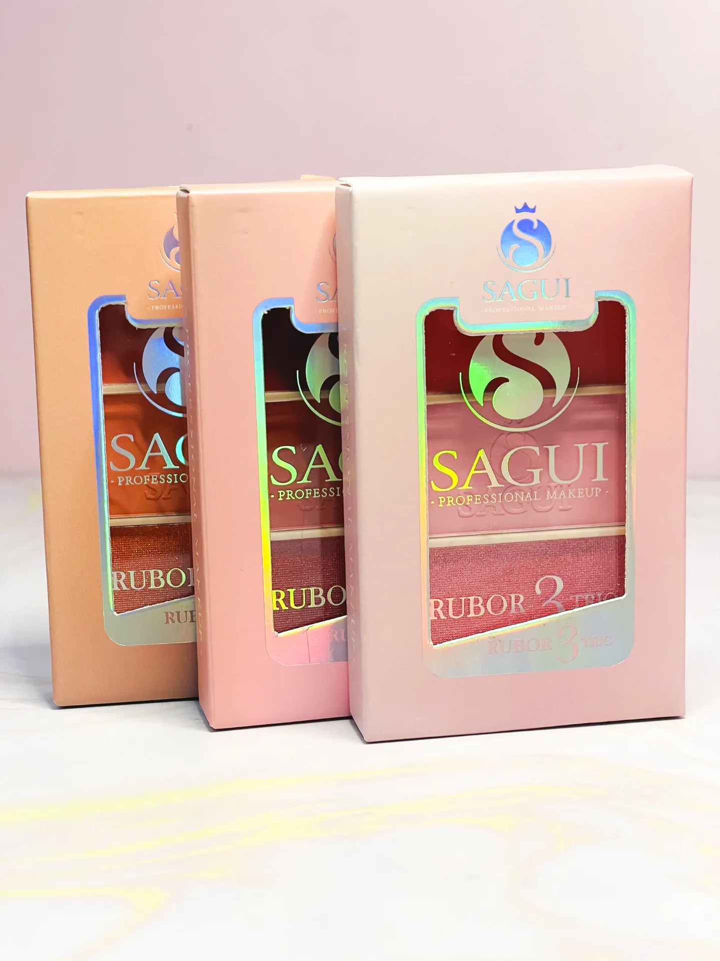 TRIO DE RUBOR ILUMINADOR SAGUI