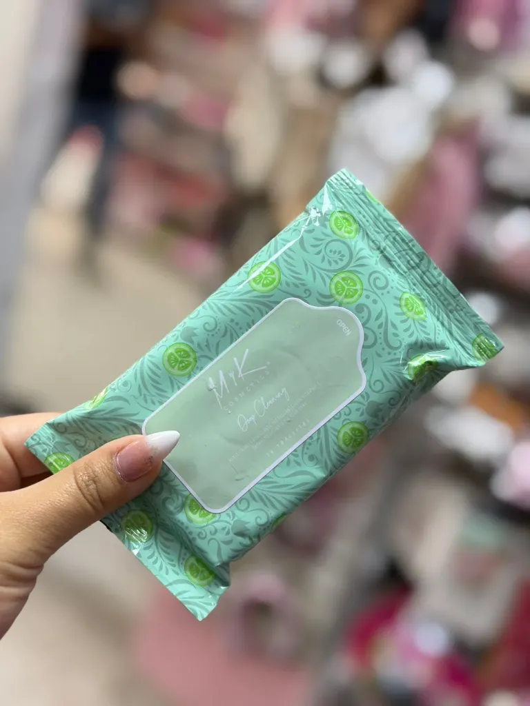 PAÑITOS DESMAQUILLANTES MYK X10