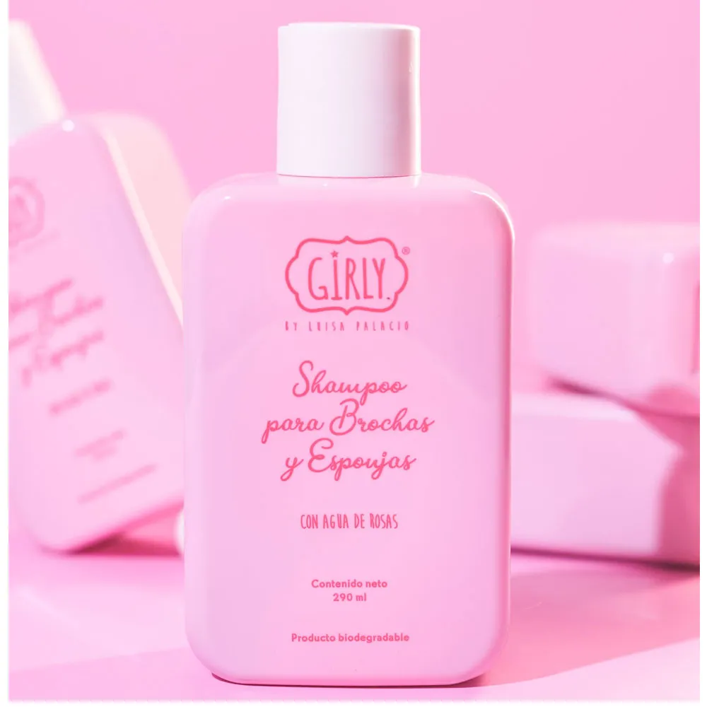 SHAMPOO DE BROCHAS Y ESPONJAS GIRLY