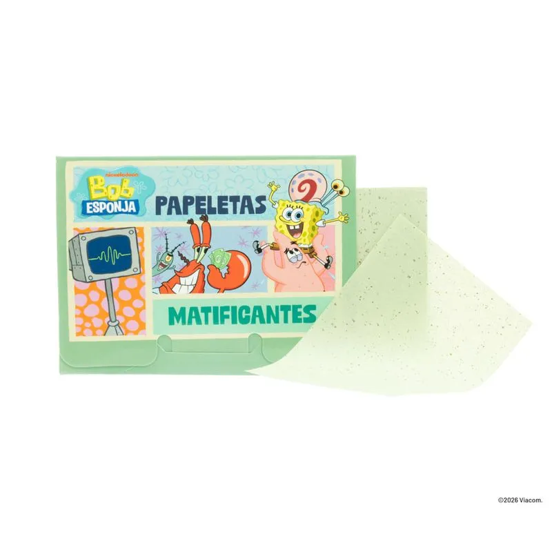 [PMB2486] Papeletas Matificantes Bob Esponja
