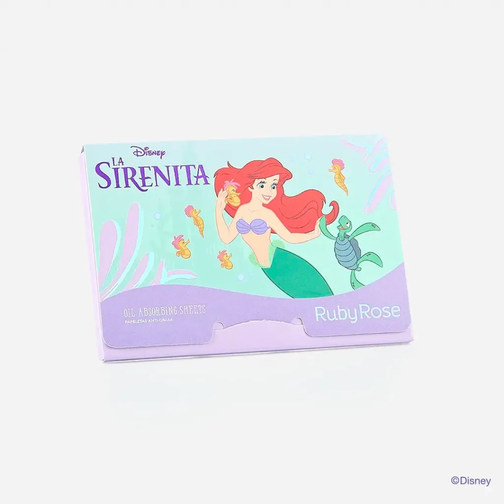 PAPELETAS ANTIGRASA LA SIRENITA RUBY ROSE
