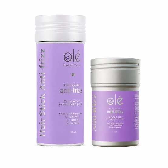 Cera capilar anti-frizz traslúcido x 30 ML CON COLOR Y SIN COLOR OLE