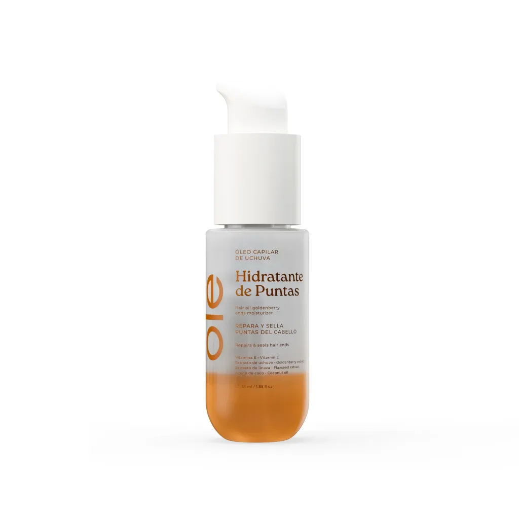 Óleo capilar de uchuva reparador de puntas 55ml OLE