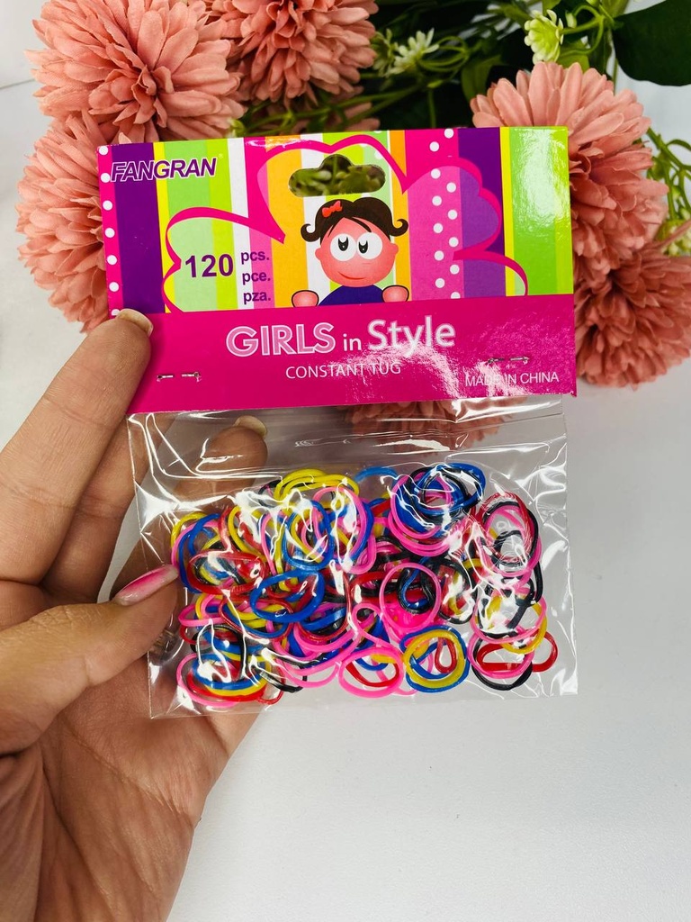 Caucho Grueso de Colores