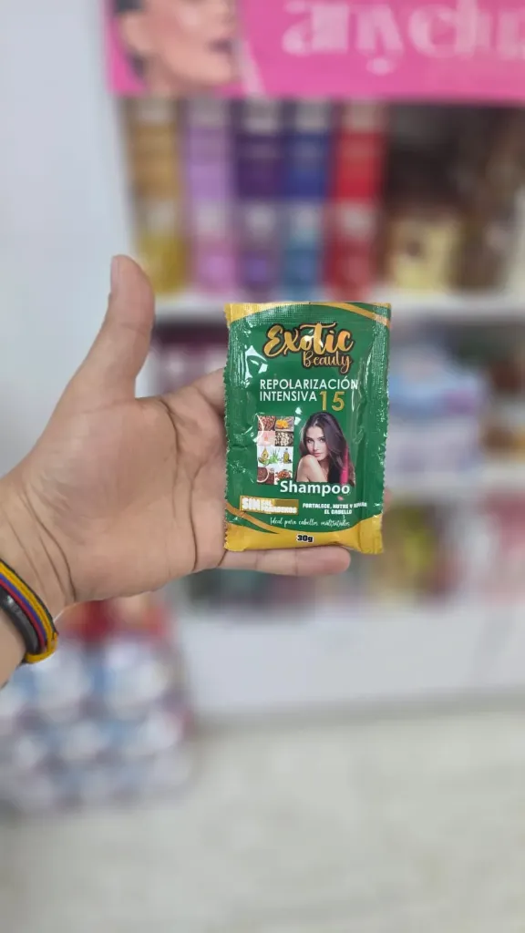 Exotic Shampoo En Sobre Repolarización Intensa