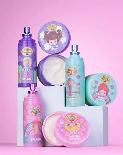 MANTEQUILLA Y SPLASH POLLY POCKET TRENDY LOCURA