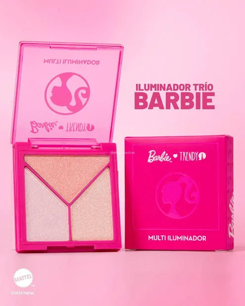 MULTILUMINADOR TRIO BARBIE CORE TRENDY LOCURA