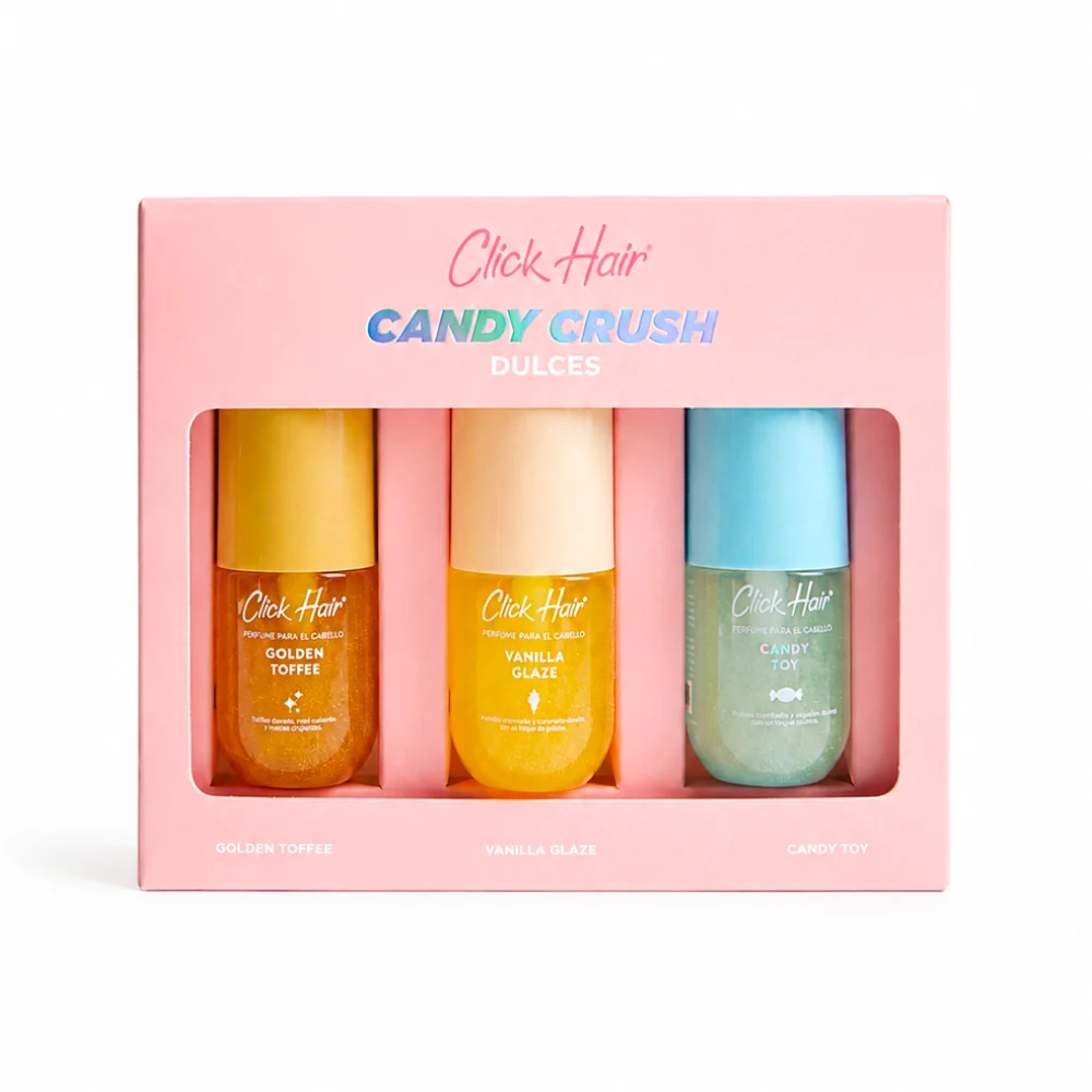 BOX DE PERFUME CANDY CRUSH CLICK HAIR