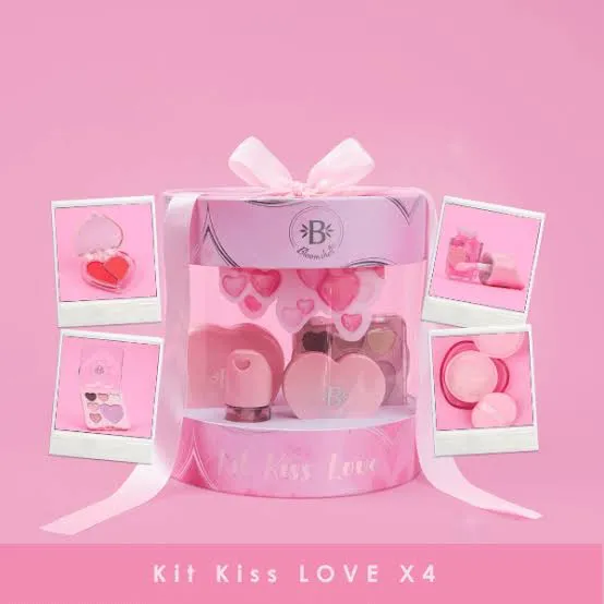 KIT KISS LOVE X4 BLOOMSHELL
