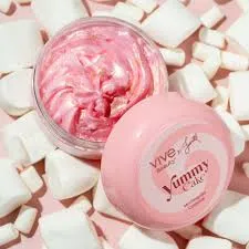 MANTEQUILLA CORPORAL YUMMY CAKE 200 ml VIVE BEAUTY & JUANITO