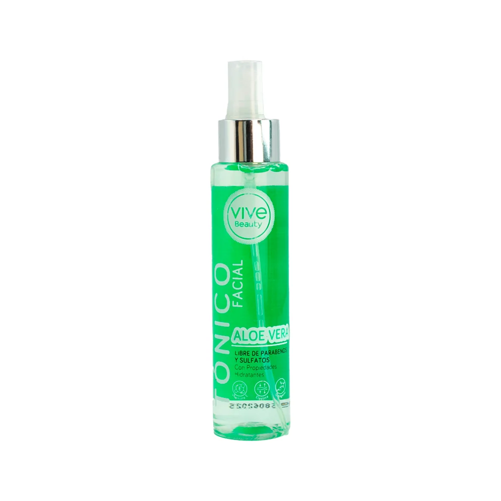 TONICO FACIAL DE ALOE VERA VIVE BEAUTY