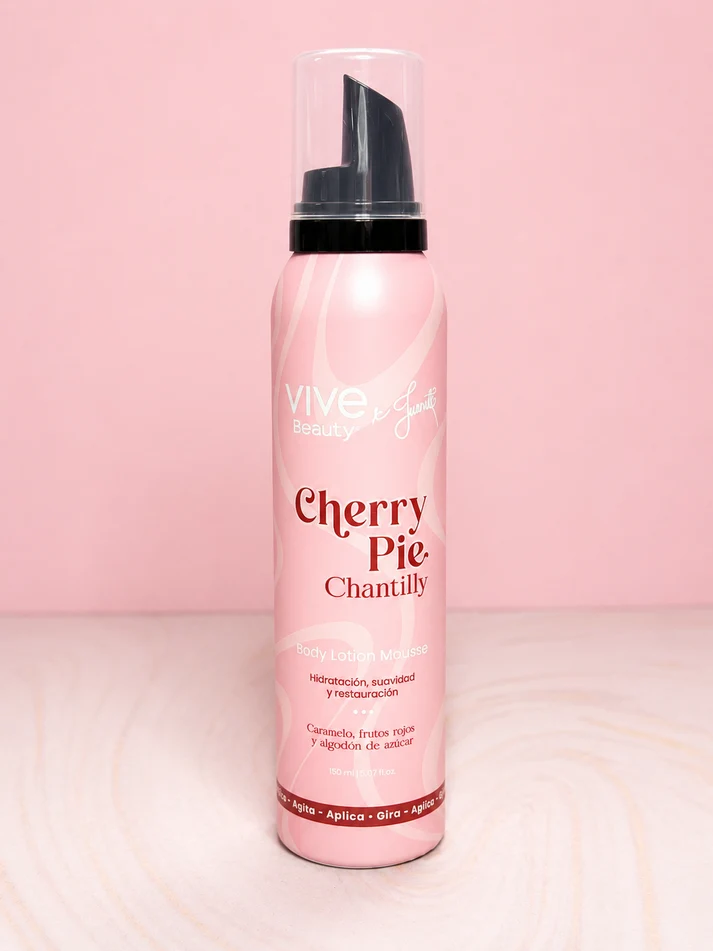 BODY LOTION CHERRY PIE CHANTILLY VIVE BEAUTY & JUANITO