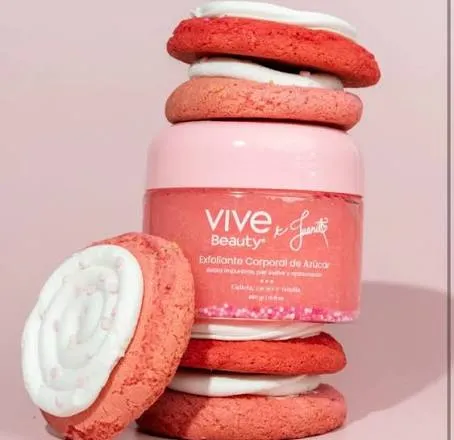 EXFOLIANTE SUGAR SCRUB VIVE BEAUTY & JUANITO