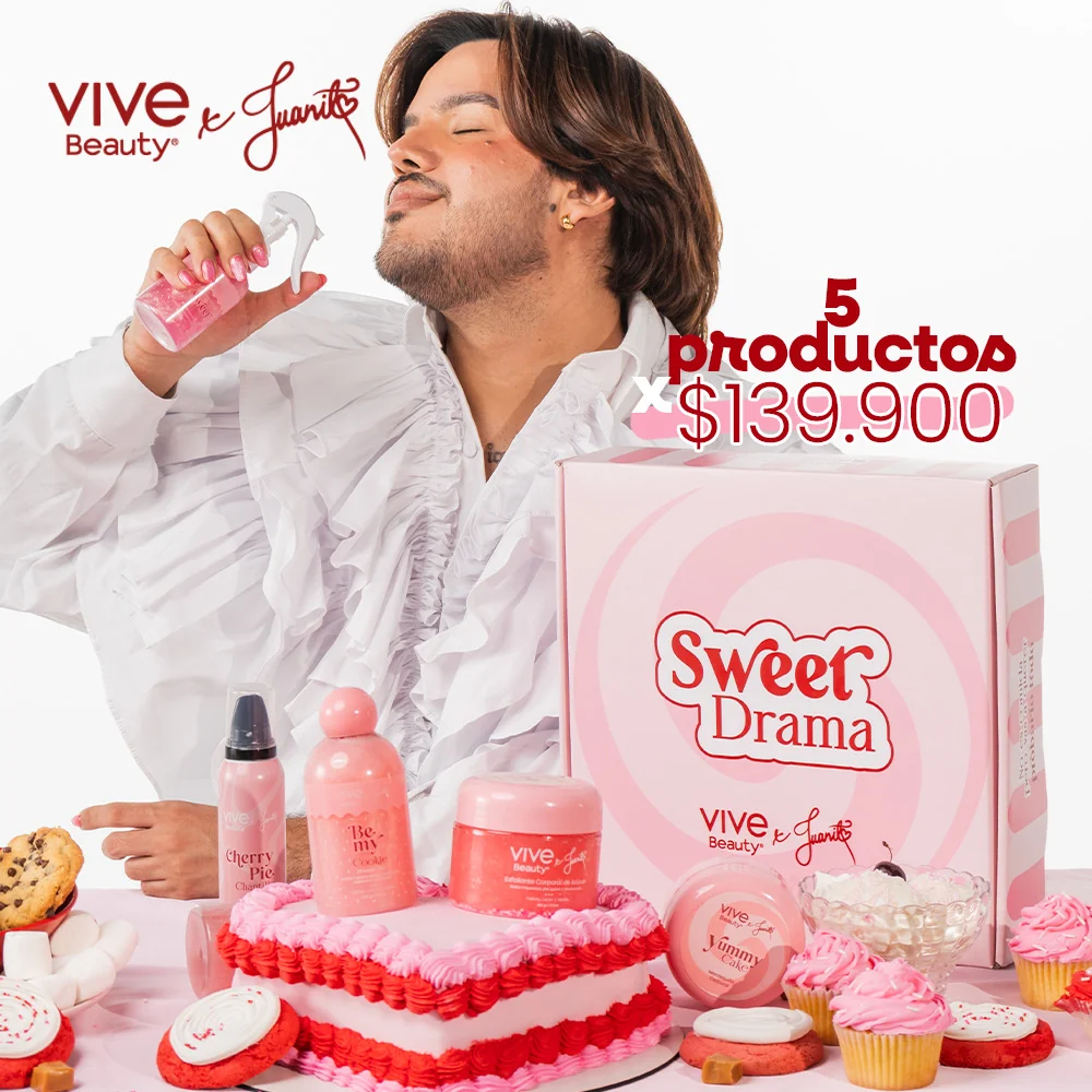 KIT CORPORAL SWEET DRAMA VIVE BEAUTY & JUANITO