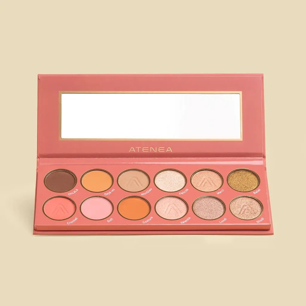 PALETA DE SOMBRAS SUBLIME NUDE ATENEA ROSE