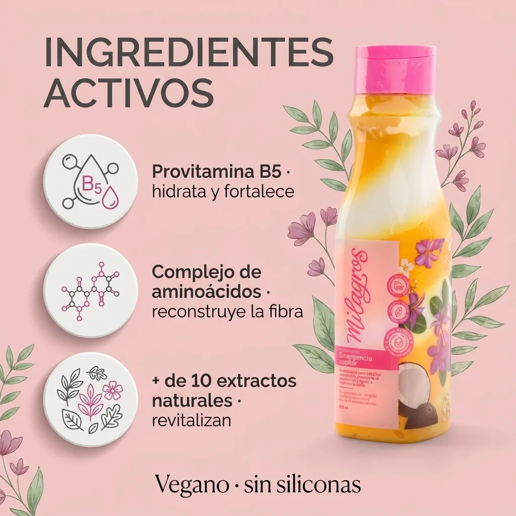 TRATAMIENTO EMERGENCIA CAPILAR MILAGROS