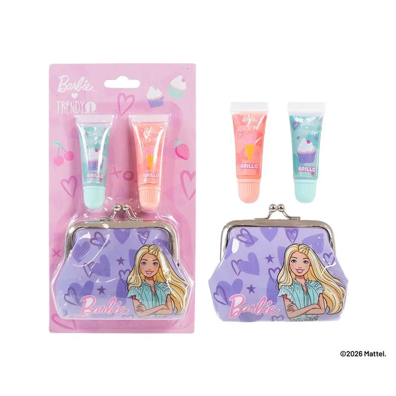 Kit Brillo Y Monedero Amigas Barbie Trendy
