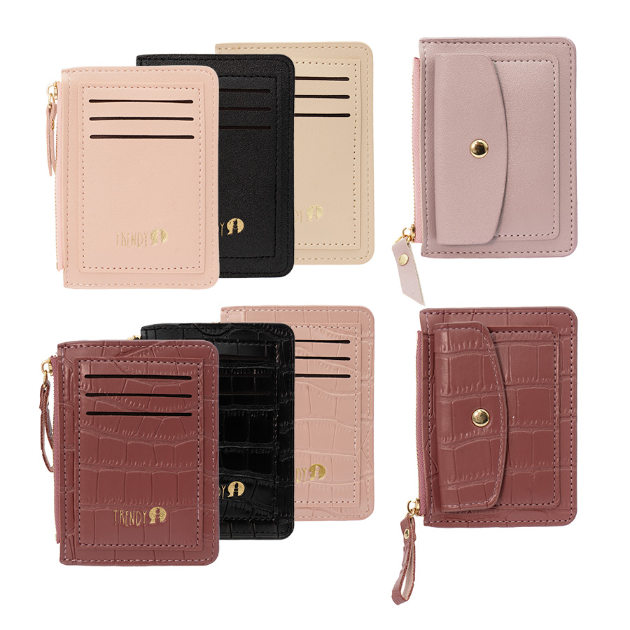 [1730] Tarjetero Monedero Trendy