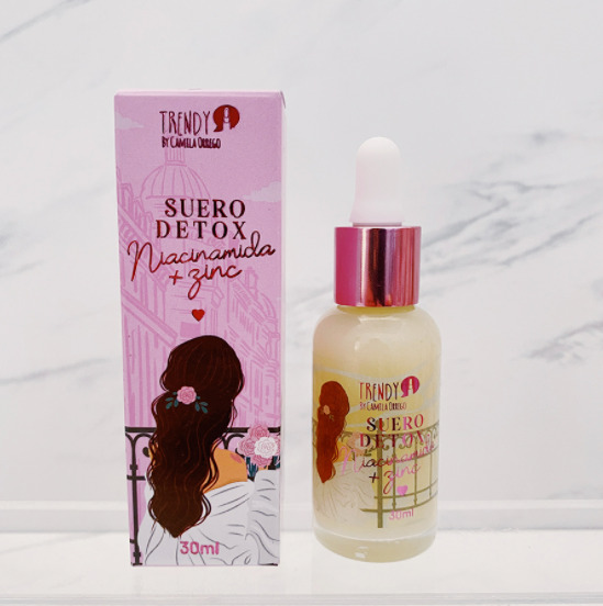 Suero Detox Trendy Niacinamida + Zinc