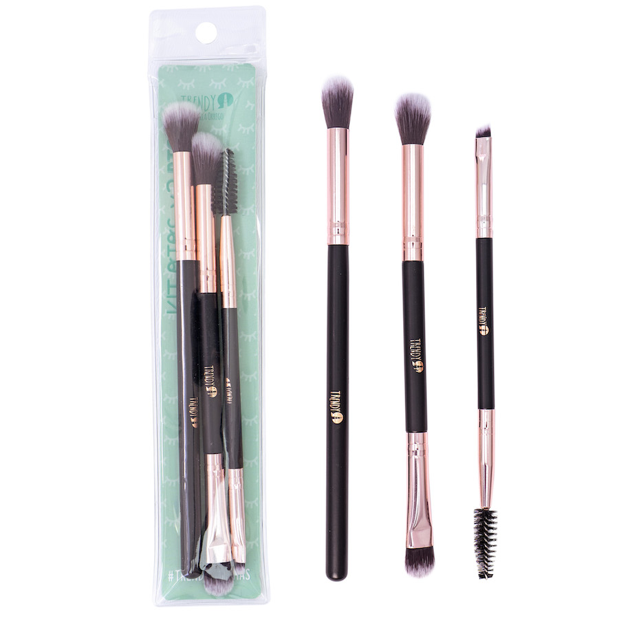 [BT06] Kit de Brochas x3 Genérica Trendy