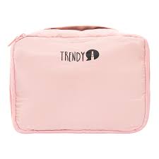 [OMT1667] Cosmetiquera Viajera Rosada Trendy
