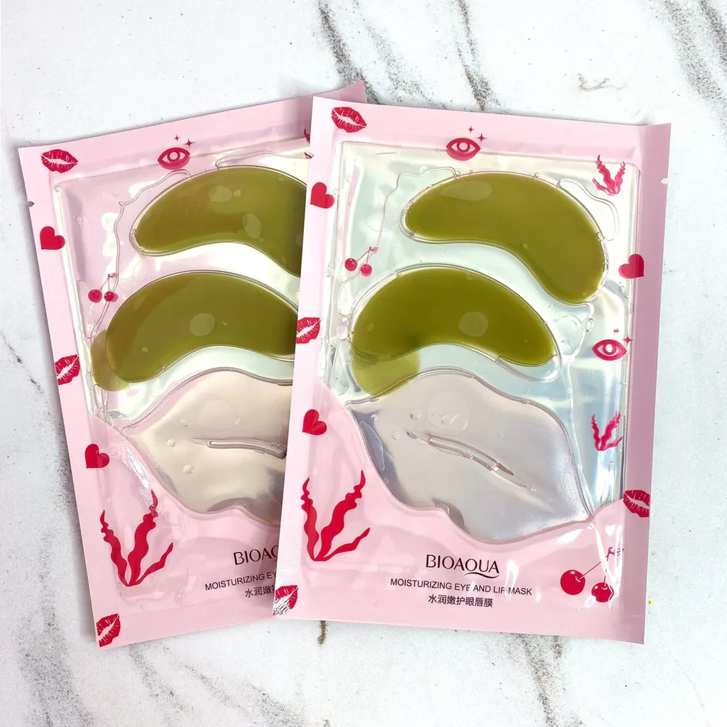 [BQY95394] Parches de Velo de Colageno de Labios y Ojeras Bioaqua
