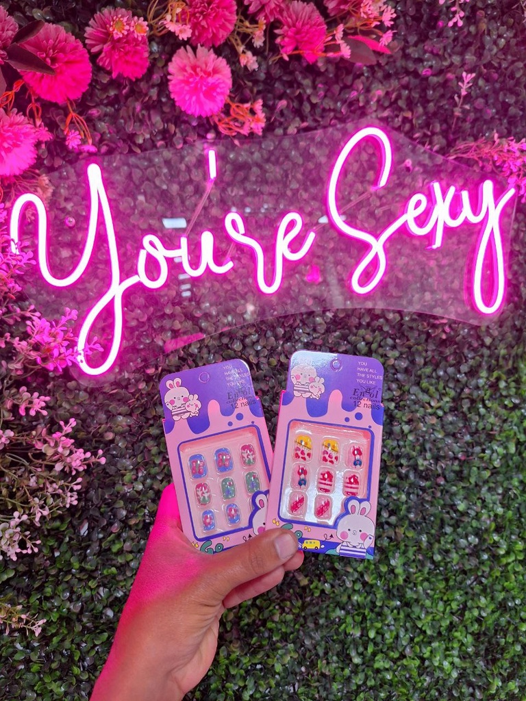 UÑAS POSTIZA CAJA DE NIÑA ENGOL