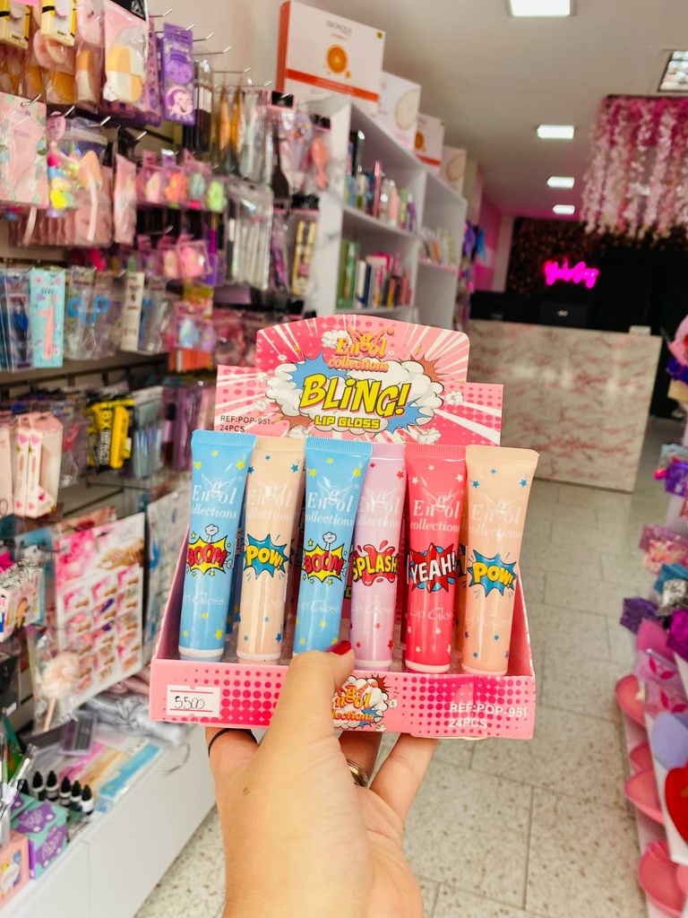 [POP-951] Lip Gloss/Brillo art pop Engol