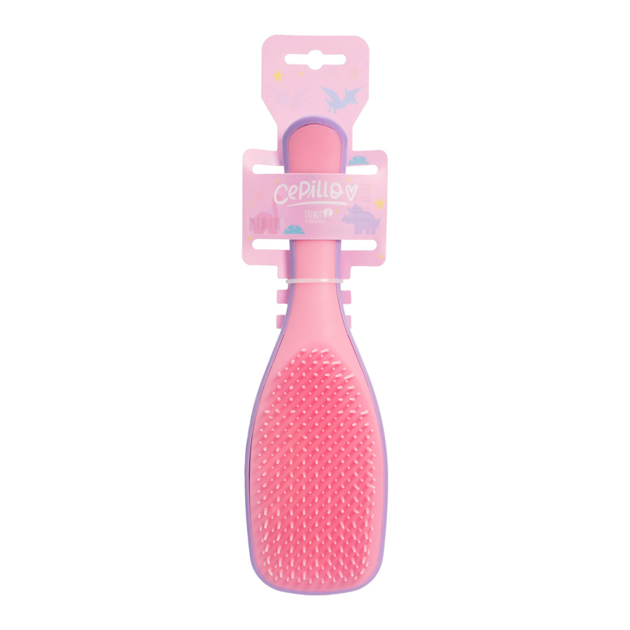 Cepillo Anti Frizz Rosado Ref