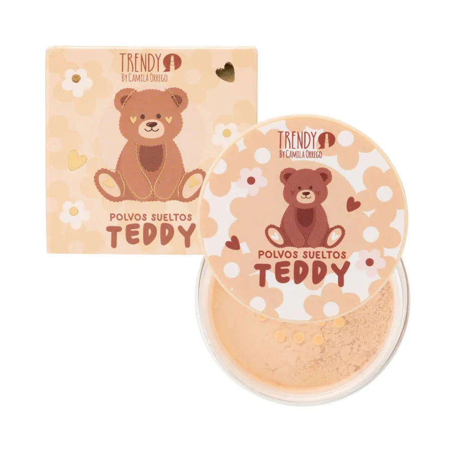 [PST1590] Polvos Sueltos Trendy Osito Teddy
